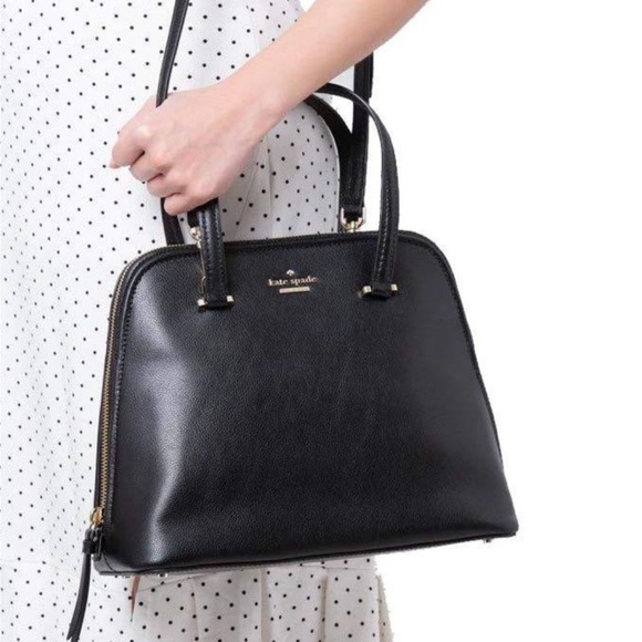 Kate Spade New York Black Patterson Drive Carli Satchel - Picture 4 of 16